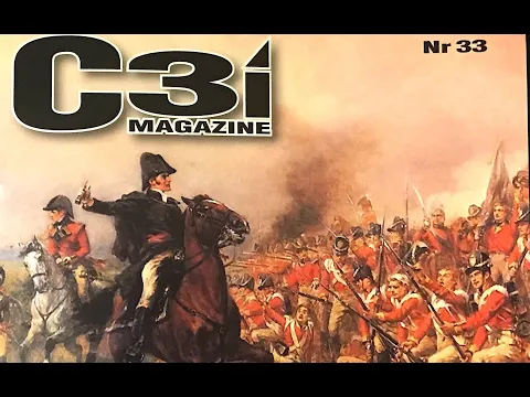 UN-BOXING C3i Magazine #33 Waterloo Campaign 1815 Game PLUS!!