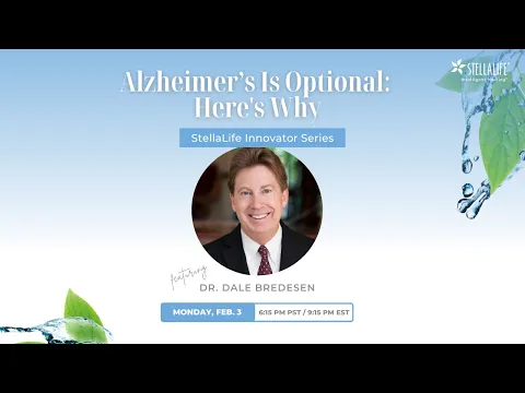 Alzheimer’s is optional: Here's Why with Dr Dale Bredesen