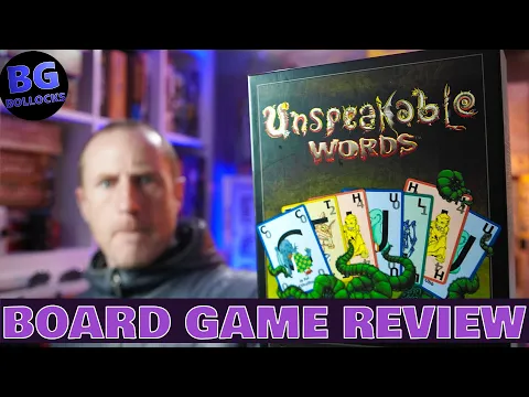Unspeakable Words Board Game Review - Still Worth It?