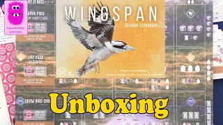 Wingspan Oceania Expansion - Birds in Australia and New Zealand, Unboxing
