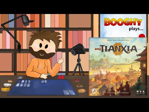 Booghy plays...Tianxia(2p, Rules, Playthrough, Review)