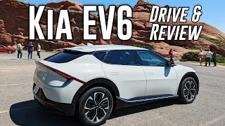 Kia EV6 - Mach-E owners take it for a drive and review!