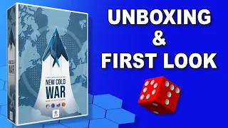 New Cold War UNBOXING & FIRST LOOK | Geopolitical Wargame Board Game