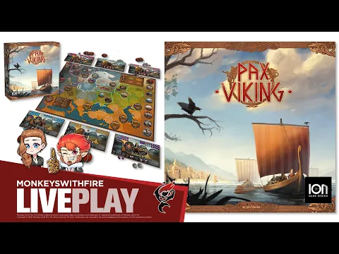 PAX VIKING - ION GAME DESIGN | BOARD GAME LIVE PLAY |