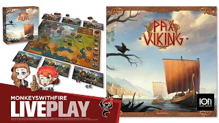 PAX VIKING - ION GAME DESIGN | BOARD GAME LIVE PLAY |