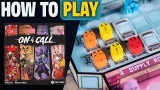 On Call | How to Play | Learn to Play in 8 Minutes! | Cooperative Emergency Room Management