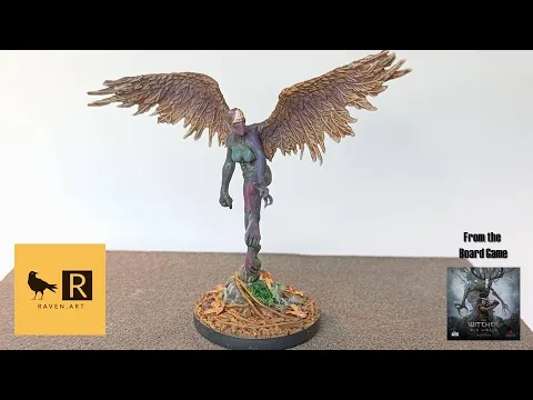 Painting The Witcher Old World, Harpy