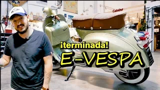 Esta VESPA ELÉCTRICA es la RESTAURACIÓN más BESTIA de una VESPA CLÁSICA (compruébalo tú mismo)