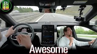 The Volvo EX90 Twin Motors AWD is amazing at its top speed