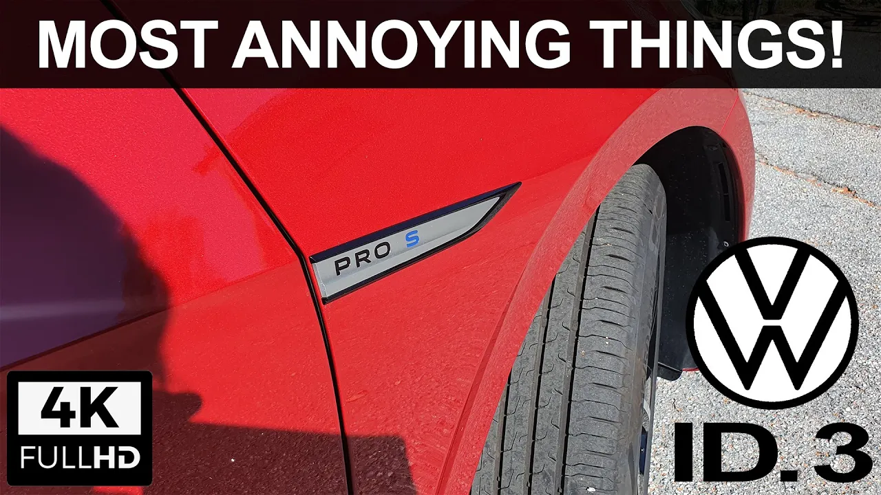 VW ID.3 - 5 most annoying things!