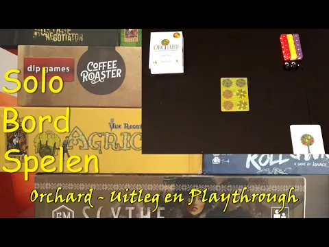 Orchard: Solospel met 9 kaarten: Uitleg en Playthrough