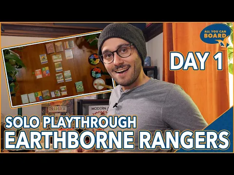Earthborne Rangers Solo Playthrough [ DAY 1 ] | Delivering biscuits is dangerous work