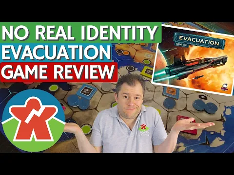 Evacuation - Board Game Review - No Real Identity