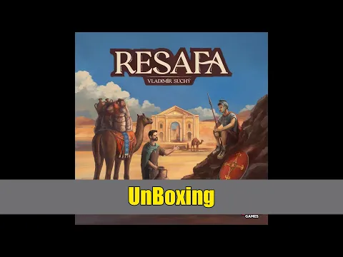 ️ Resafa – Board Game Unboxing! ️