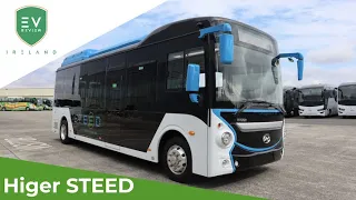 Higer STEED 1st Look - 100% Electric Bus Zero Emissions Public Transport