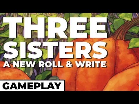 Three Sisters - A New Roll & Write - 2p Gameplay