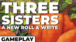 Three Sisters - A New Roll & Write - 2p Gameplay