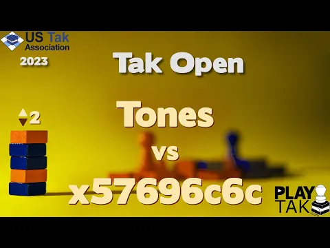 Tones vs Will - 2023 Tak Open - Game 2 - Tones Self-Commentary Live