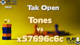 Tones vs Will - 2023 Tak Open - Game 2 - Tones Self-Commentary Live
