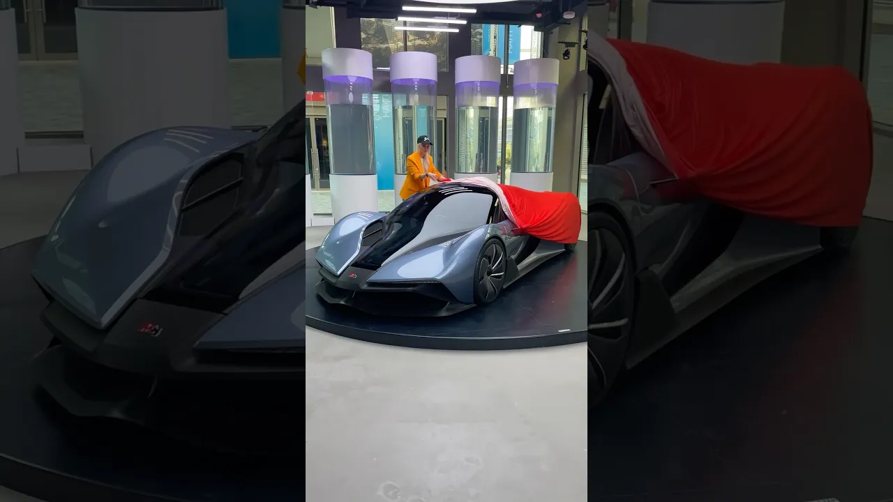The Water Powered Supercar! 😱 #supercars #concept #cars