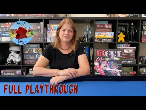 Hero Brigade Board Game Full Playthrough