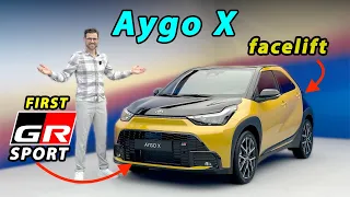 Toyota Aygo X facelift now with Hybrid and first-ever GR Sport! REVIEW
