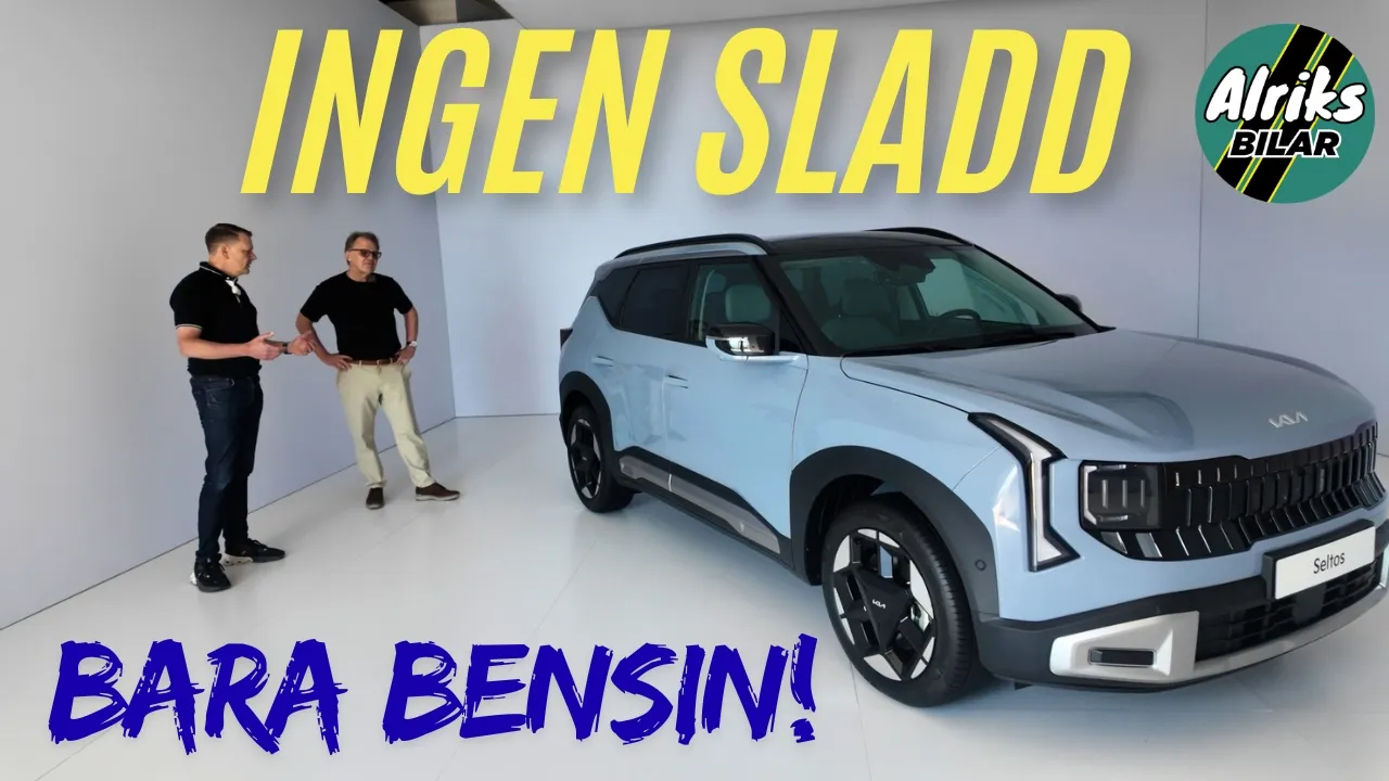 Kia Seltos 2027. För dig som inte vill ha elbil.