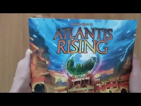 Atlantis Rising 2e co-op #unboxing #teaser #boardgame #tabletop AmassGames #games #game #cards