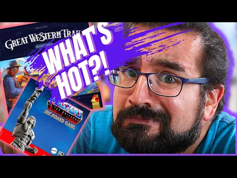 MASTERS OF THE UNIVERSE AND GREAT WESTERN TRAIL SECOND EDITION | Top 5 Trending Board Games