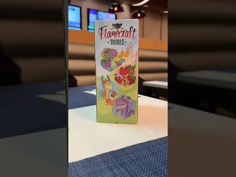This Flamecraft Duals deluxe edition box is INSANE #boardgames