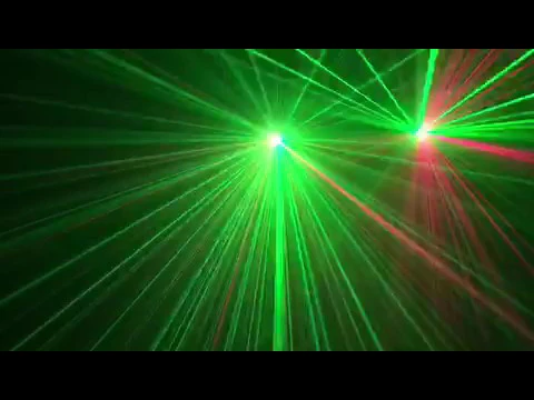 Product video thumbnail for Eliminator Nucleus 3D Red &amp; Green Laser Effect Light
