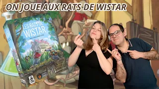 { Règles Et Partie } ON JOUE AUX RATS DE WISTAR | Jeu De Société | Intrafin