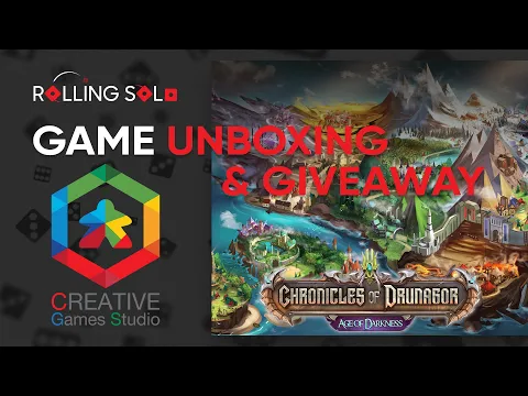 Chronicles of Drunagor: Age of Darkness | Game Unboxing & Giveaway
