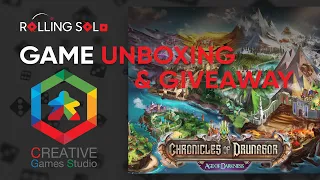 Chronicles of Drunagor: Age of Darkness | Game Unboxing & Giveaway