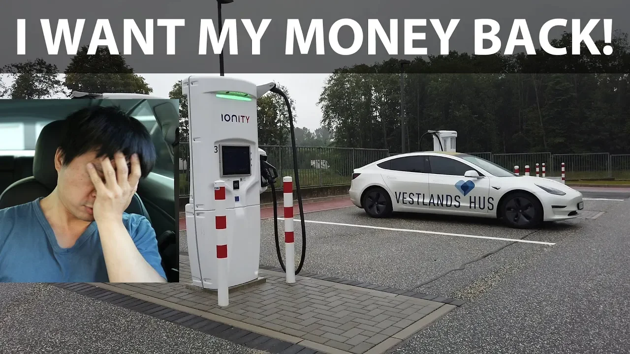 Issue with Model 3 on Ionity/Tritium chargers