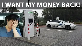 Issue with Model 3 on Ionity/Tritium chargers