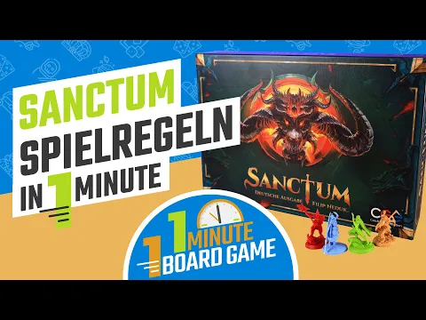 Sanctum - Spielregeln erklärt in nur 1 Minute! #1Minute1BoardGame