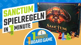 Sanctum - Spielregeln erklärt in nur 1 Minute! #1Minute1BoardGame