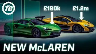 FIRST LOOK: New McLaren Artura V6 hybrid supercar - a P1 for £1m less?