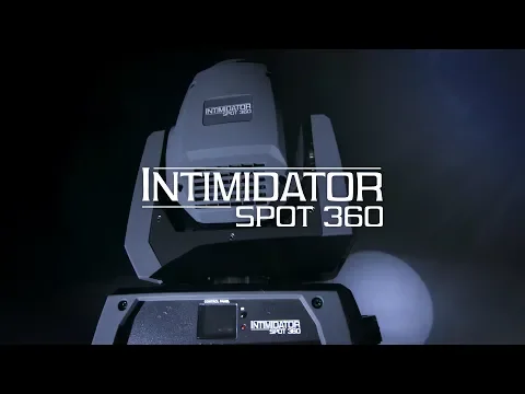 Product video thumbnail for Chauvet Intimidator Spot 360 100W LED Moving Head Light
