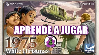1975 WHITE CHRISTMAS - Cómo se juega - TUTORIAL - Juego de Mesa - unna