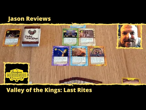 Jason's Board Game Diagnostics of Valley of the Kings: Last Rites