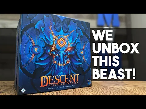 Descent: Legends of the Dark - Uboxing this BEAST!