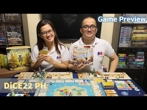DiCE22 Tabletop Game Preview | Tapestry with Plans and Ploys