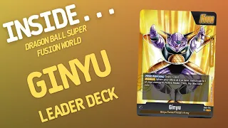 Inside…Ginyu Leader Deck - Fusion World - Dragon Ball Super Card Game (4K 60fps)