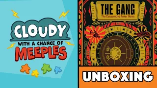 The Gang Unboxing - Cloudy with a Chance of Meeples