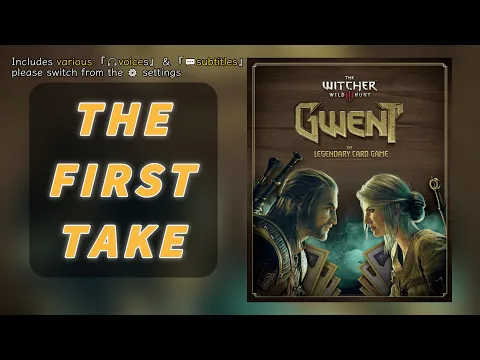 First TakeGwent | Want to play a round of Gwent? #boardgames #昆特牌