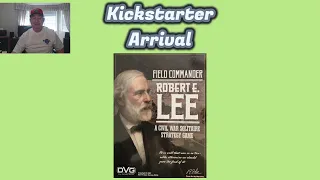Robert E. Lee Board Game - Unboxing/1st Look!!