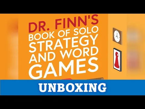 DGA Unboxes Board Games: Dr. Finn's Book of Solo Strategy and Word Games