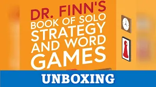 DGA Unboxes Board Games: Dr. Finn's Book of Solo Strategy and Word Games